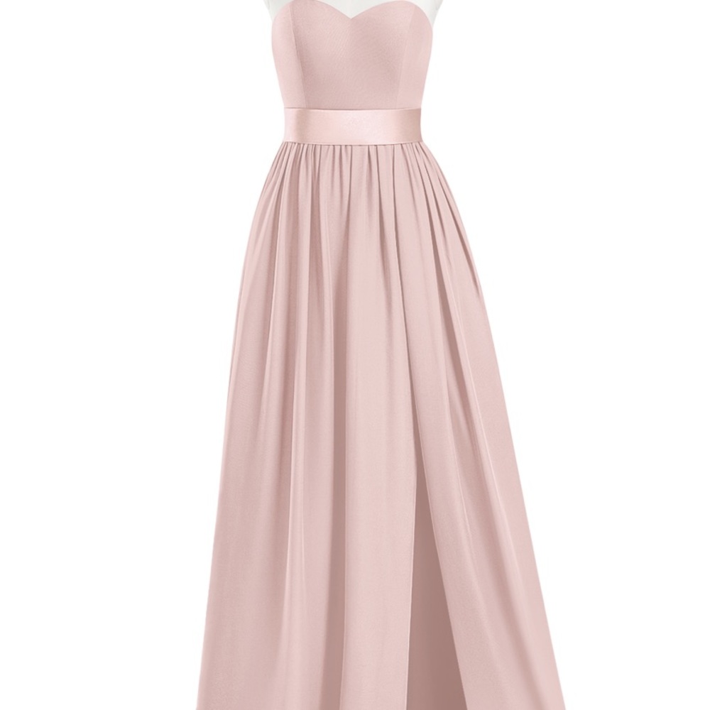 Dusty Rose Strapless Dress